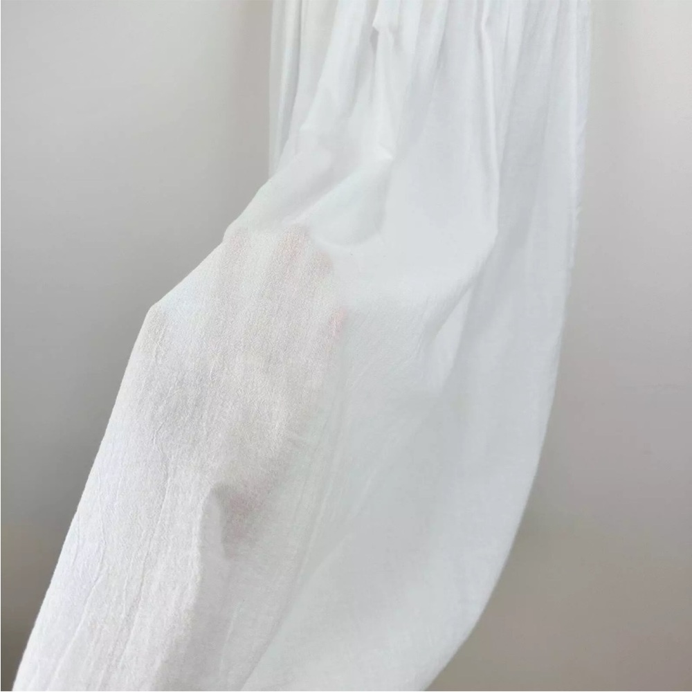 Jcrew Beach cotton white midi skirt - Picture 9 of 14